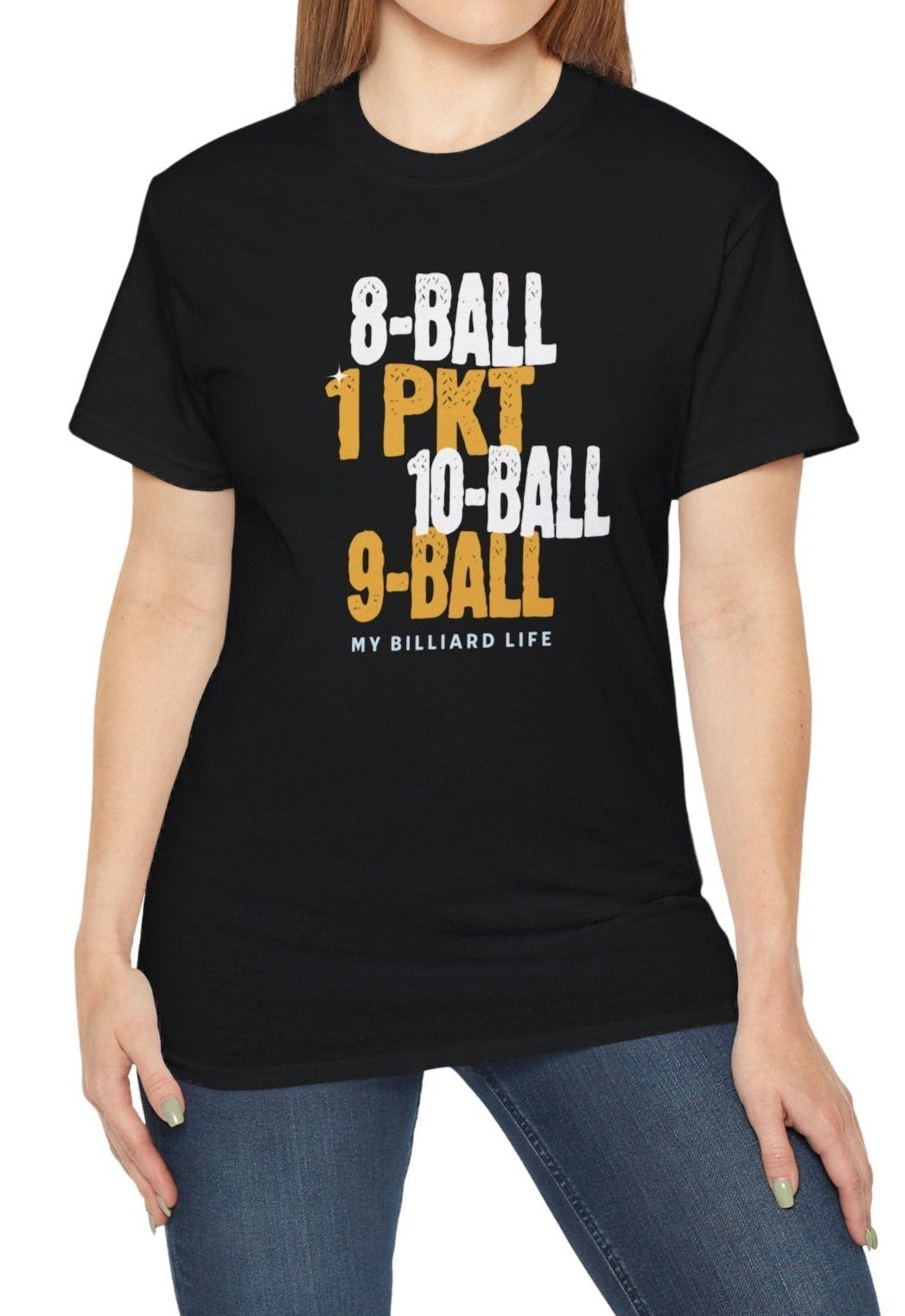 My Billiard Life - Unisex Cotton T - Shirt - BFLY BILLIARDS