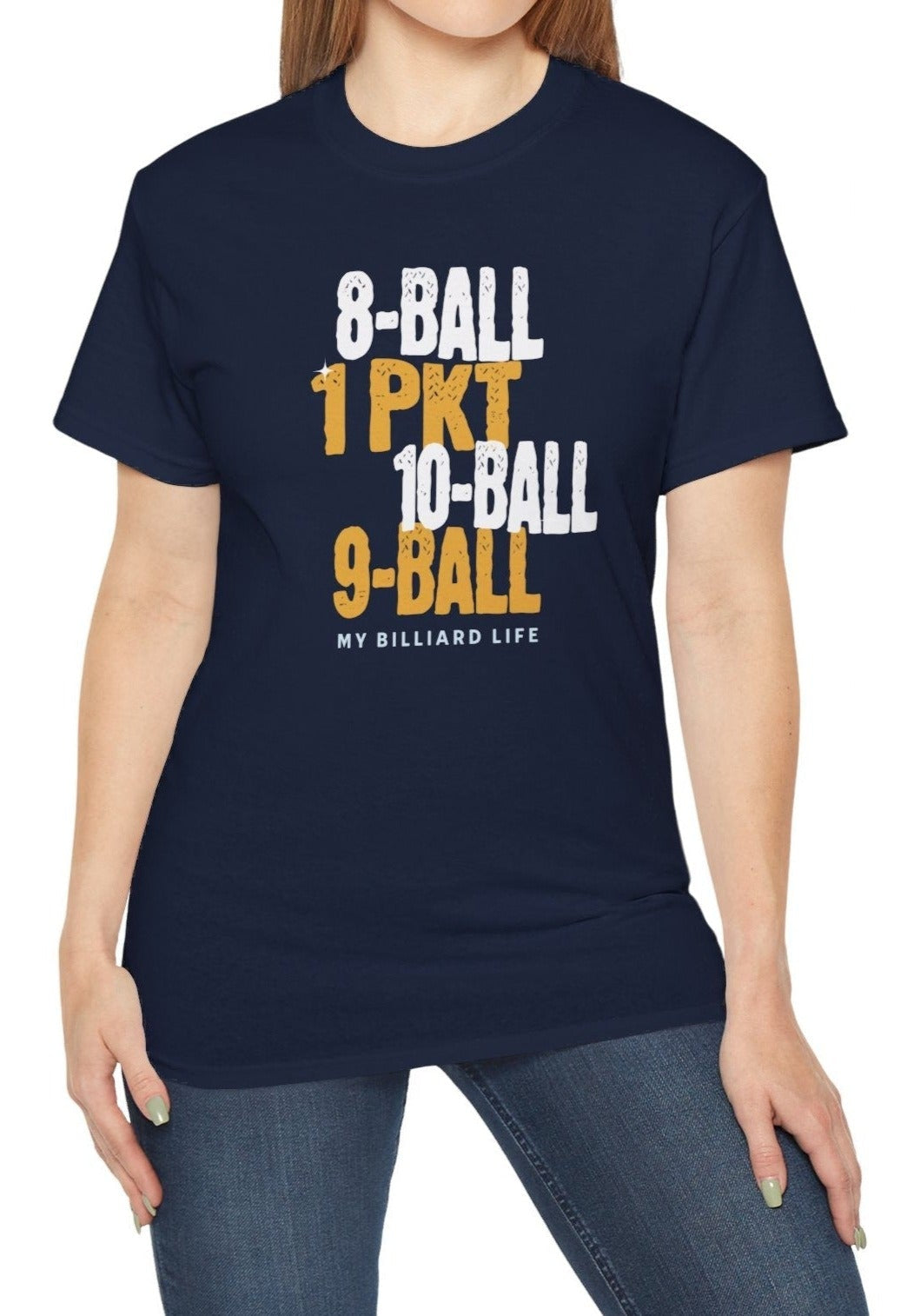My Billiard Life - Unisex Cotton T - Shirt - BFLY BILLIARDS