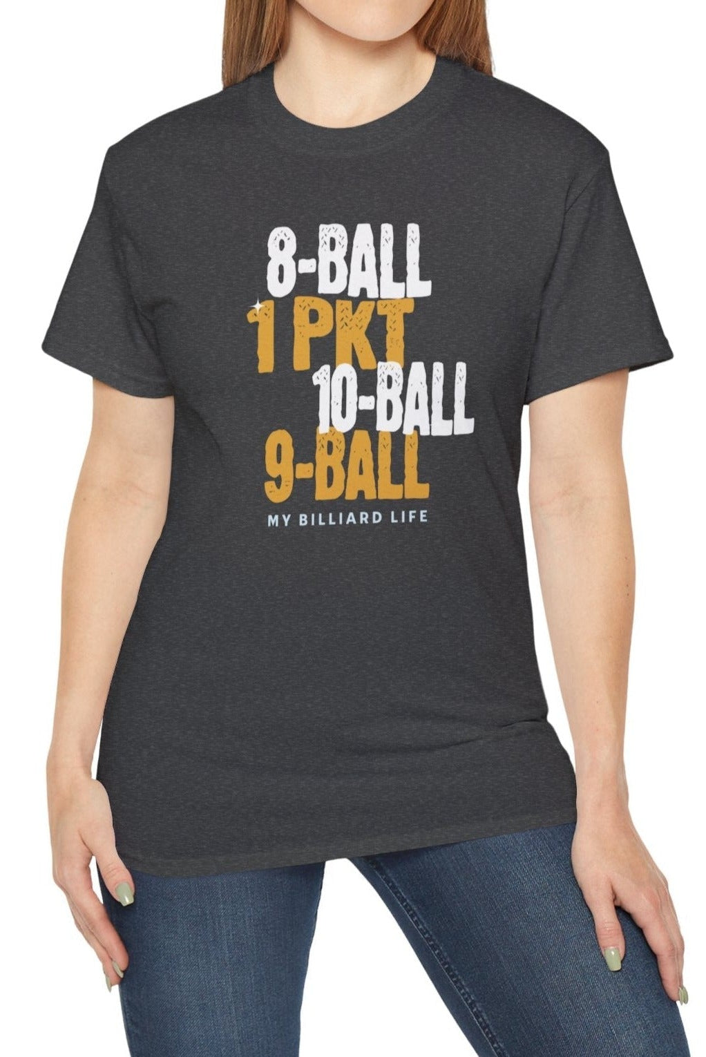 My Billiard Life - Unisex Cotton T - Shirt - BFLY BILLIARDS