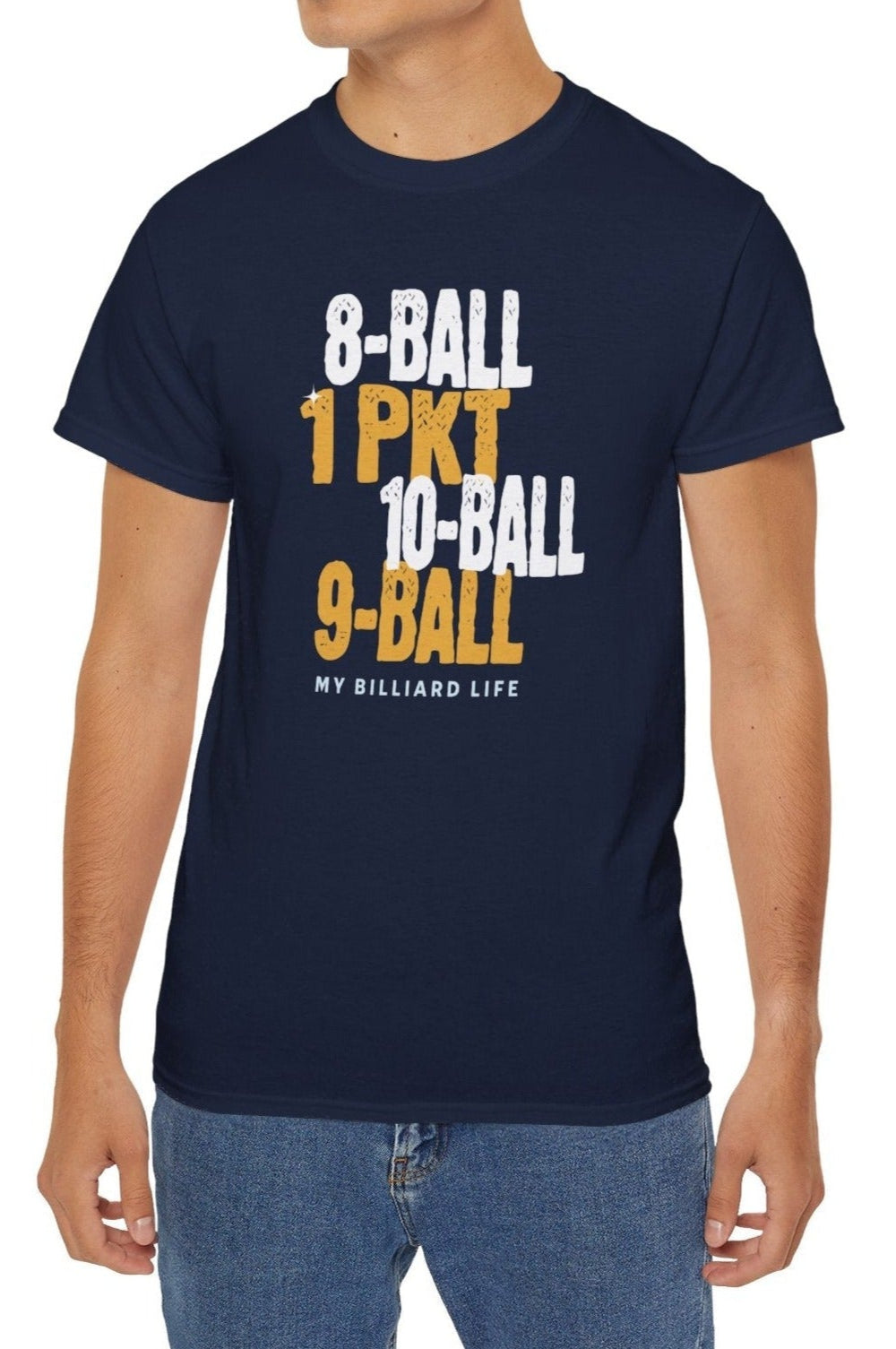 My Billiard Life - Unisex Cotton T - Shirt - BFLY BILLIARDS