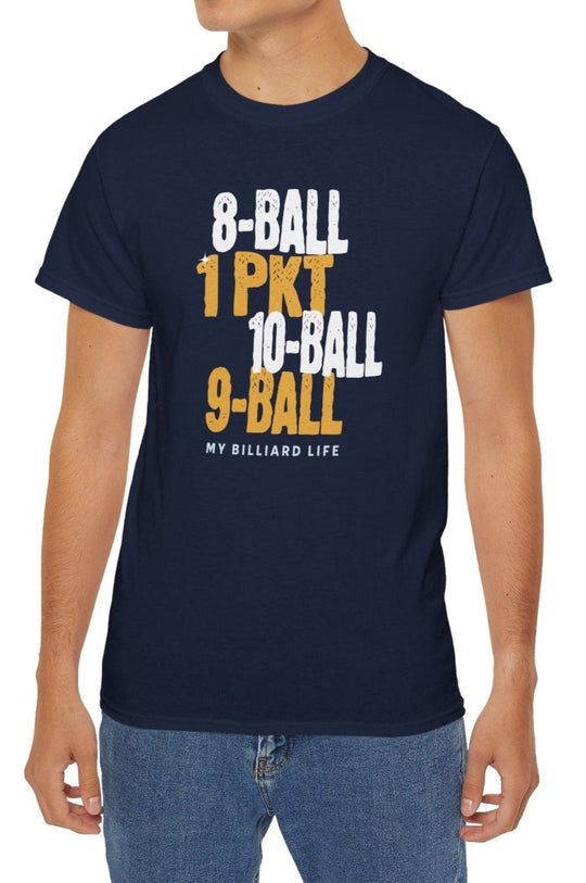 My Billiard Life - Unisex Cotton T - Shirt - BFLY BILLIARDS
