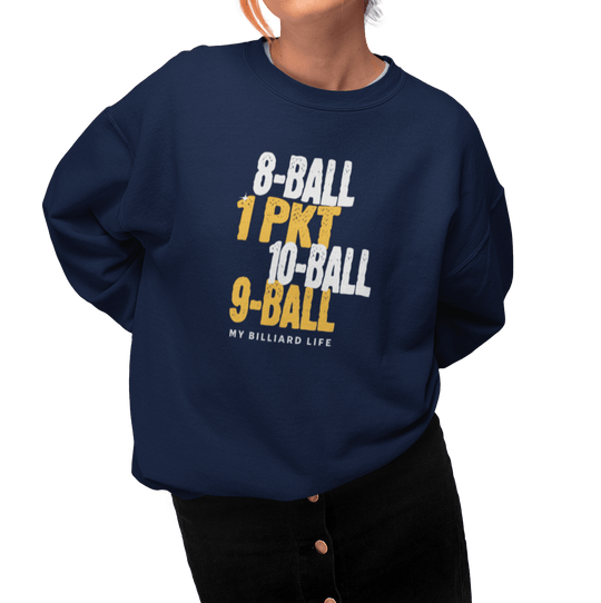 My Billiard Life - Unisex Crewneck Sweatshirt - BFLY BILLIARDS