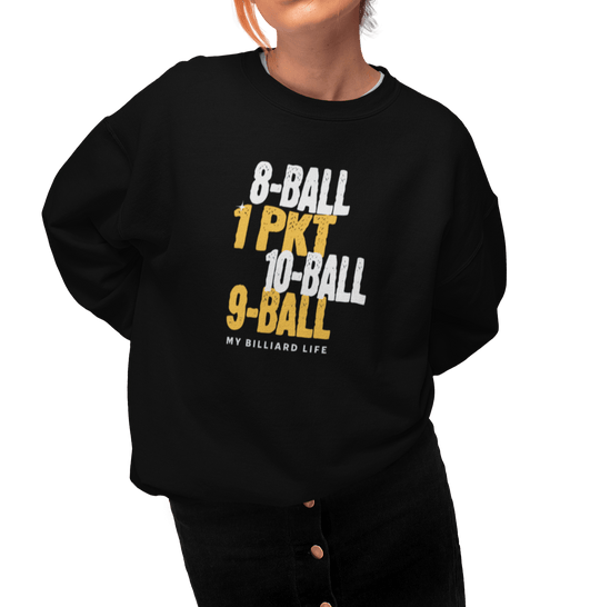 My Billiard Life - Unisex Crewneck Sweatshirt - BFLY BILLIARDS