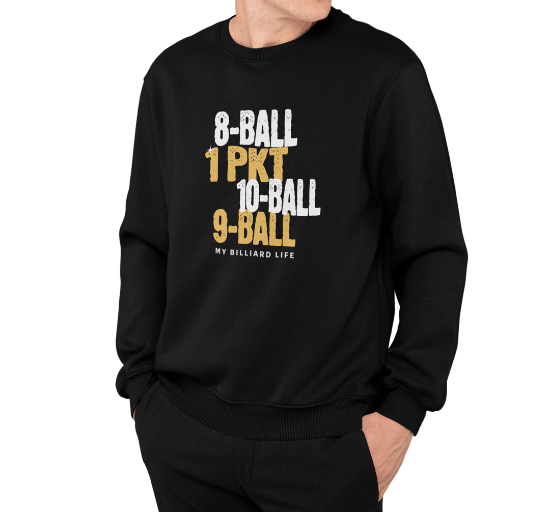 My Billiard Life - Unisex Crewneck Sweatshirt - BFLY BILLIARDS