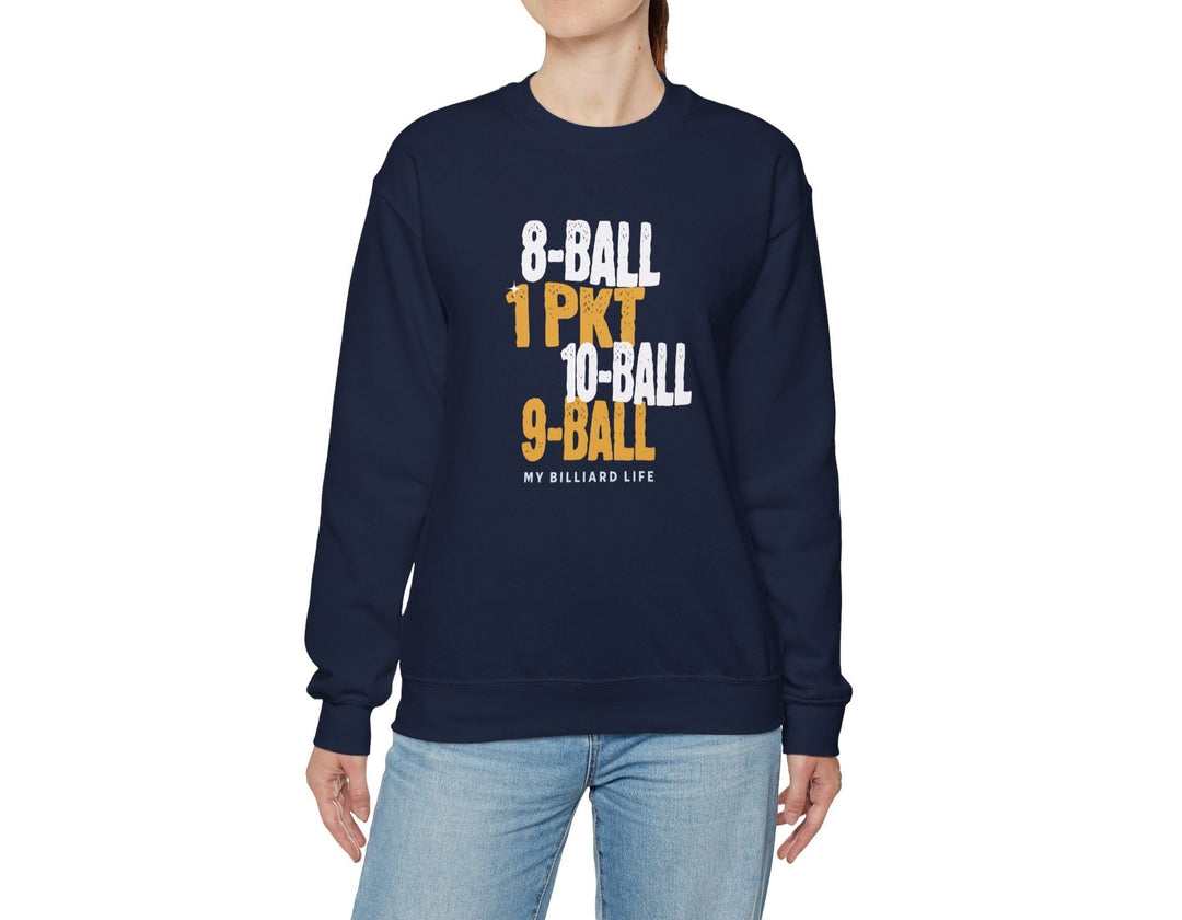 My Billiard Life - Unisex Crewneck Sweatshirt - BFLY BILLIARDS