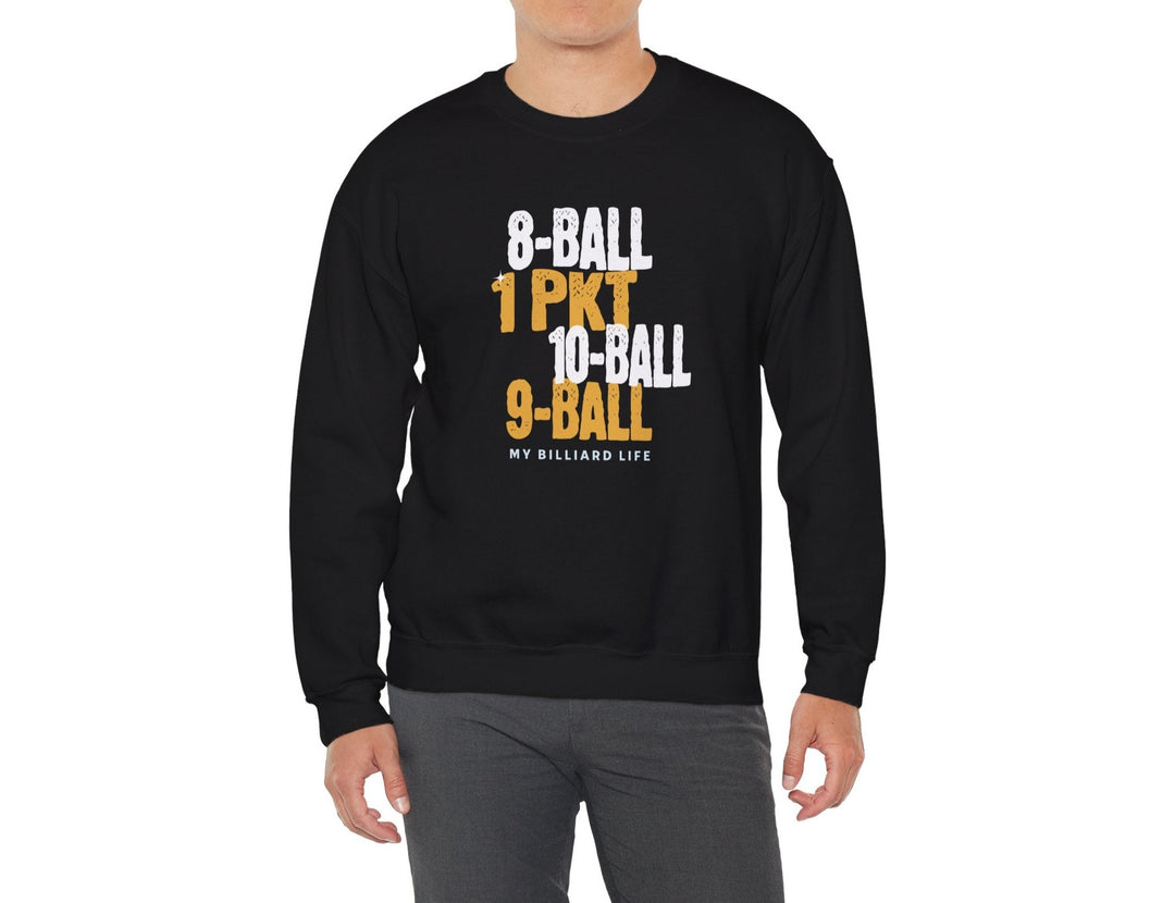 My Billiard Life - Unisex Crewneck Sweatshirt - BFLY BILLIARDS