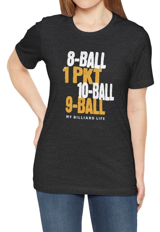 MY BILLIARD LIFE - Unisex Softstyle Tee - BFLY BILLIARDS