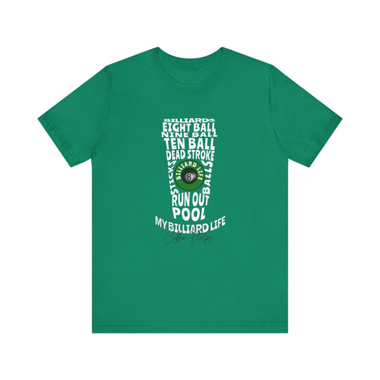 My Billiard Life Word Art - Unisex Softstyle Tee - BFLY BILLIARDS