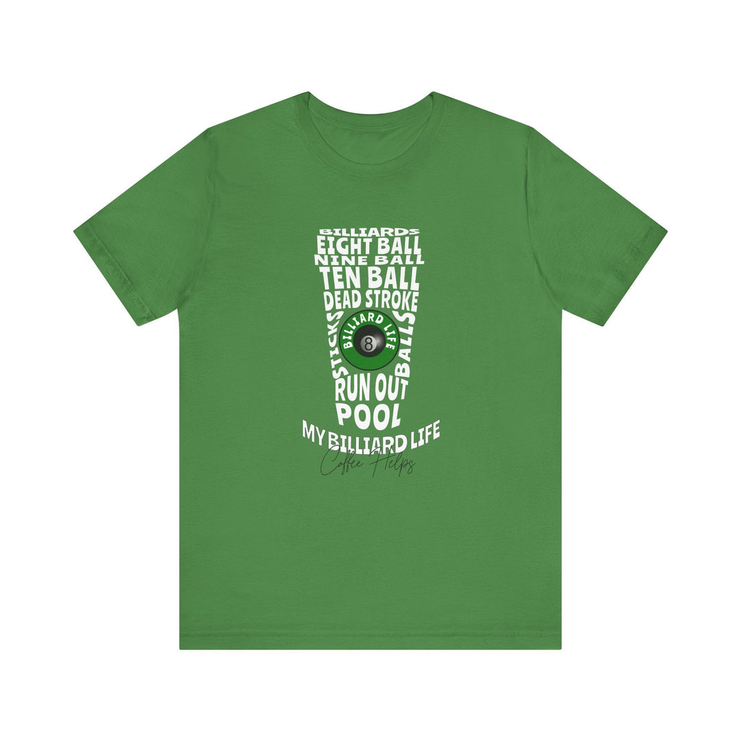 My Billiard Life Word Art - Unisex Softstyle Tee - BFLY BILLIARDS