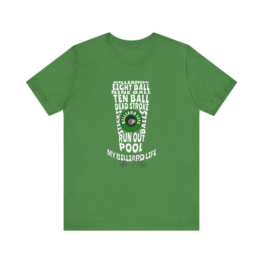 My Billiard Life Word Art - Unisex Softstyle Tee - BFLY BILLIARDS