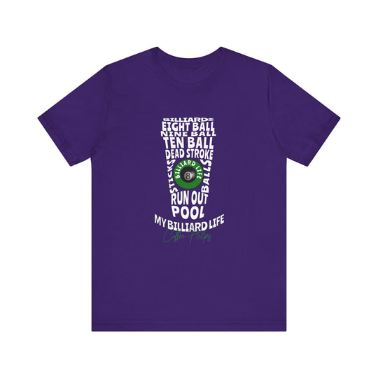 My Billiard Life Word Art - Unisex Softstyle Tee - BFLY BILLIARDS