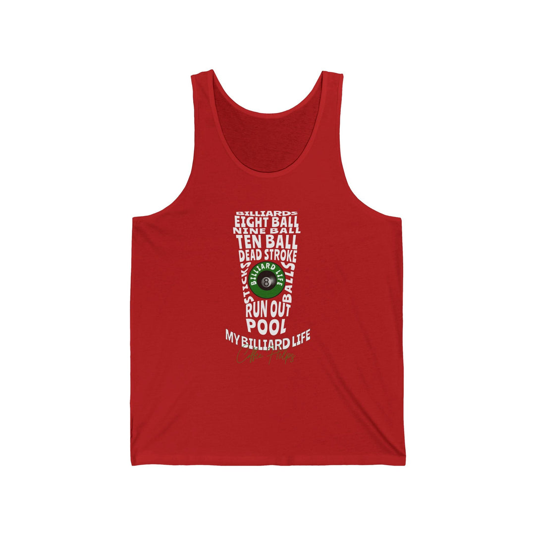 My Billiard Life Word Art - Unisex Tank Top - BFLY BILLIARDS