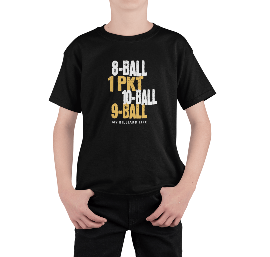 My Billiard Life - Youth Cotton Tee - BFLY BILLIARDS