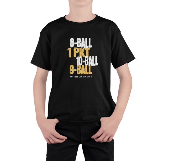 My Billiard Life - Youth Cotton Tee - BFLY BILLIARDS