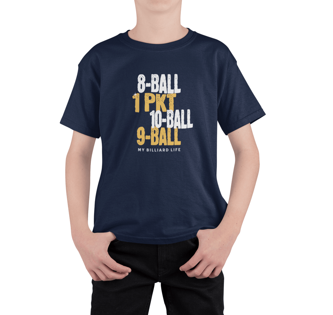 My Billiard Life - Youth Cotton Tee - BFLY BILLIARDS