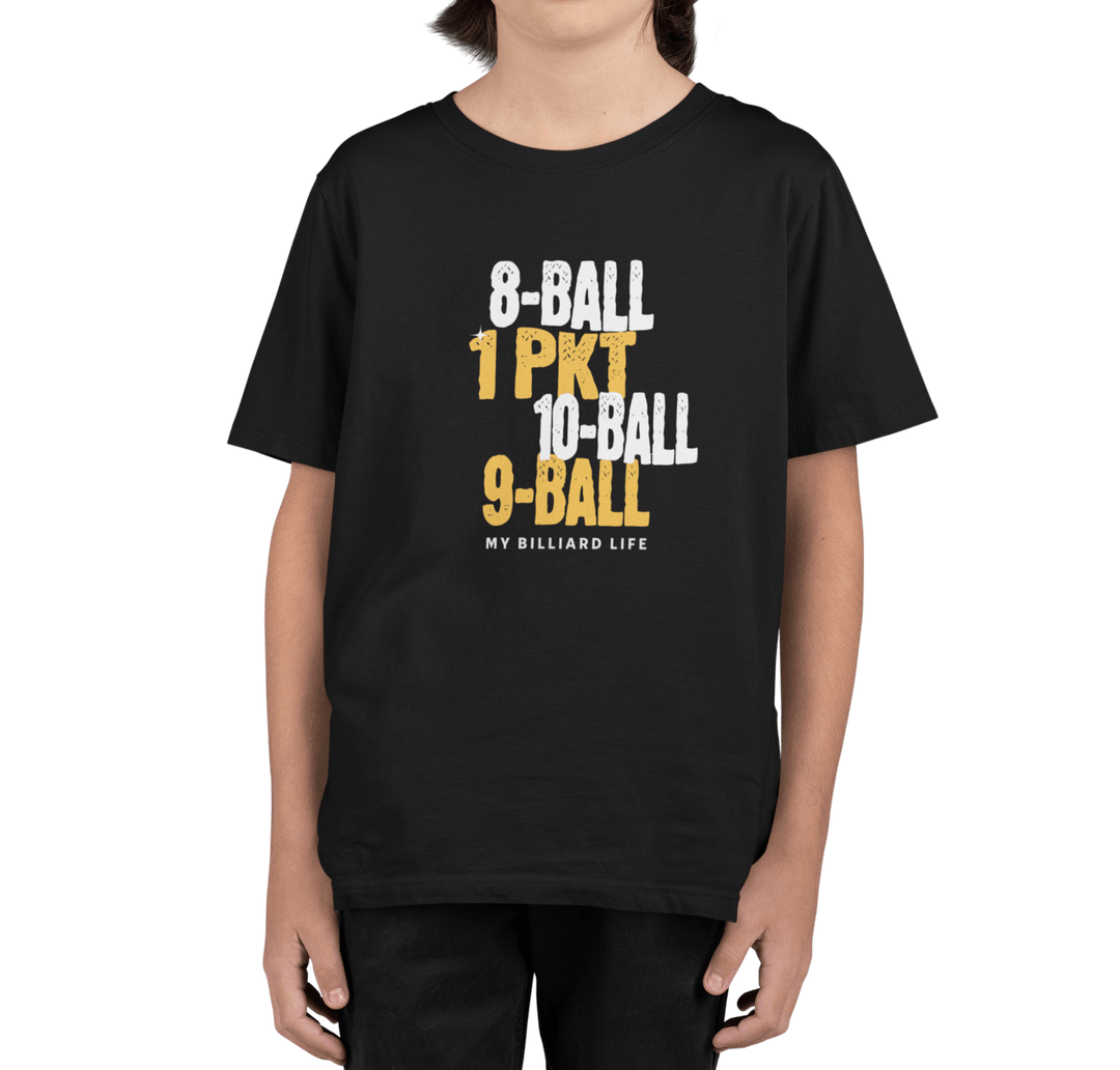 My Billiard Life - Youth Cotton Tee - BFLY BILLIARDS