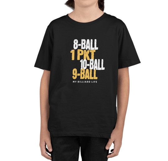 My Billiard Life - Youth Cotton Tee - BFLY BILLIARDS