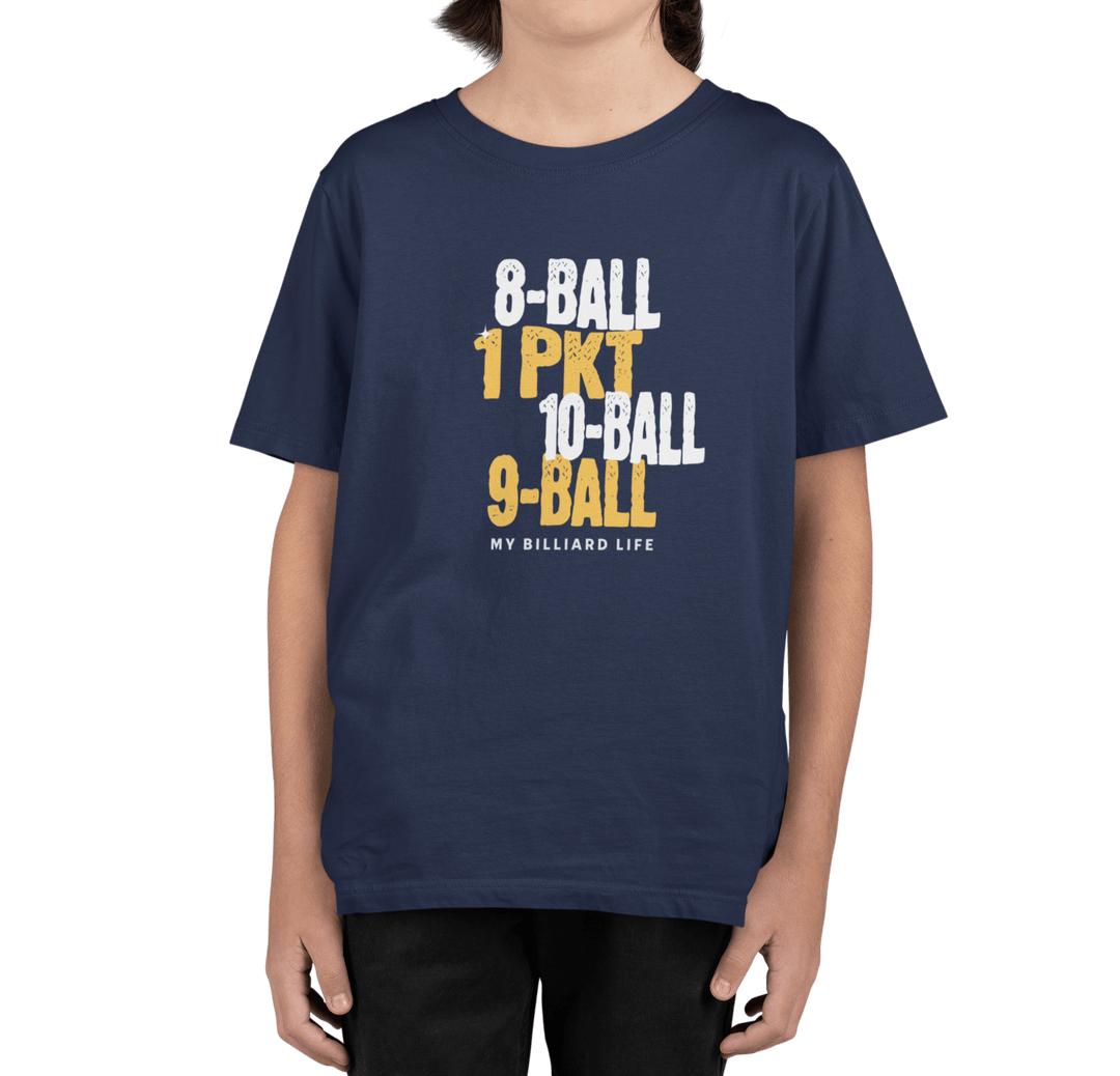 My Billiard Life - Youth Cotton Tee - BFLY BILLIARDS