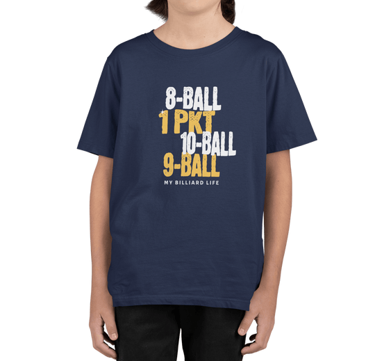 My Billiard Life - Youth Cotton Tee - BFLY BILLIARDS