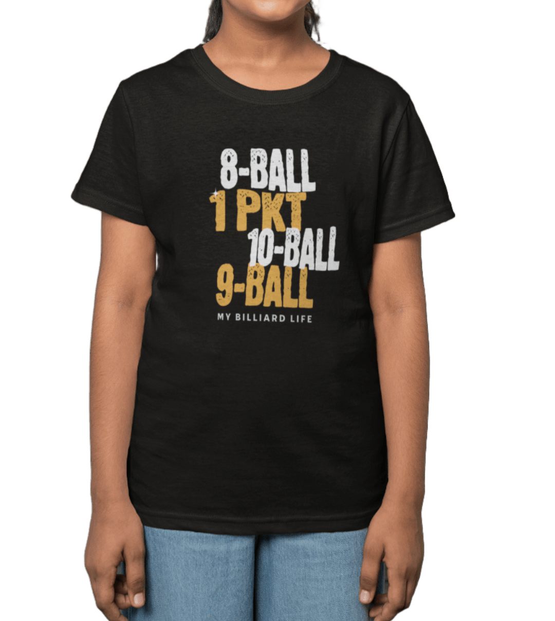 My Billiard Life - Youth Cotton Tee - BFLY BILLIARDS