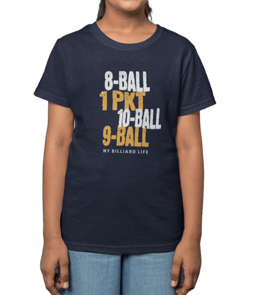 My Billiard Life - Youth Cotton Tee - BFLY BILLIARDS