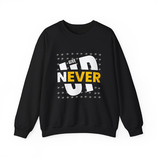 Never Give Up - 8 Ball - Unisex Crewneck Sweatshirt - BFLY BILLIARDS