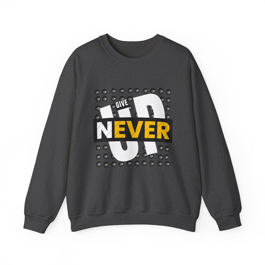 Never Give Up - 8 Ball - Unisex Crewneck Sweatshirt - BFLY BILLIARDS