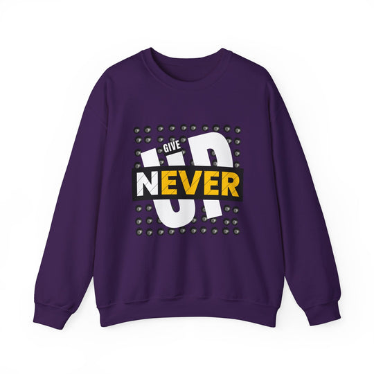 Never Give Up - 8 Ball - Unisex Crewneck Sweatshirt - BFLY BILLIARDS