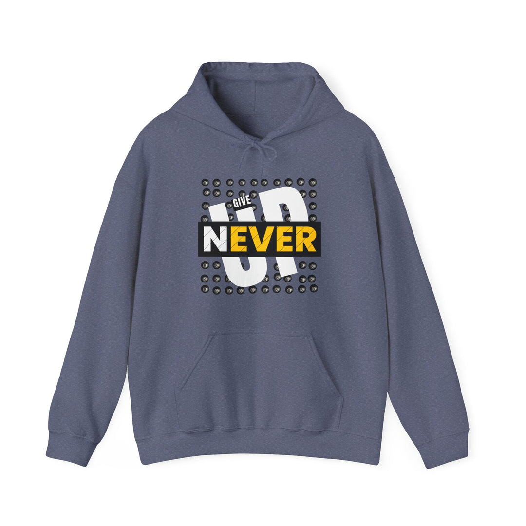 Never Give Up - 8 Ball - Unisex Pullover Hoodie - BFLY BILLIARDS