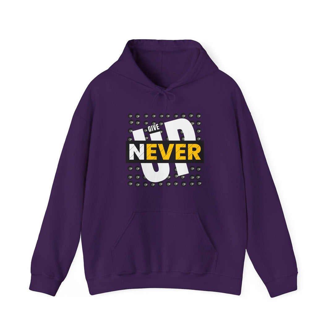 Never Give Up - 8 Ball - Unisex Pullover Hoodie - BFLY BILLIARDS