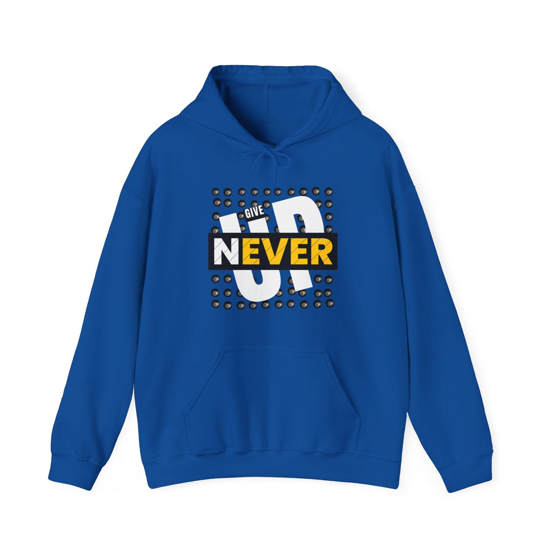 Never Give Up - 8 Ball - Unisex Pullover Hoodie - BFLY BILLIARDS