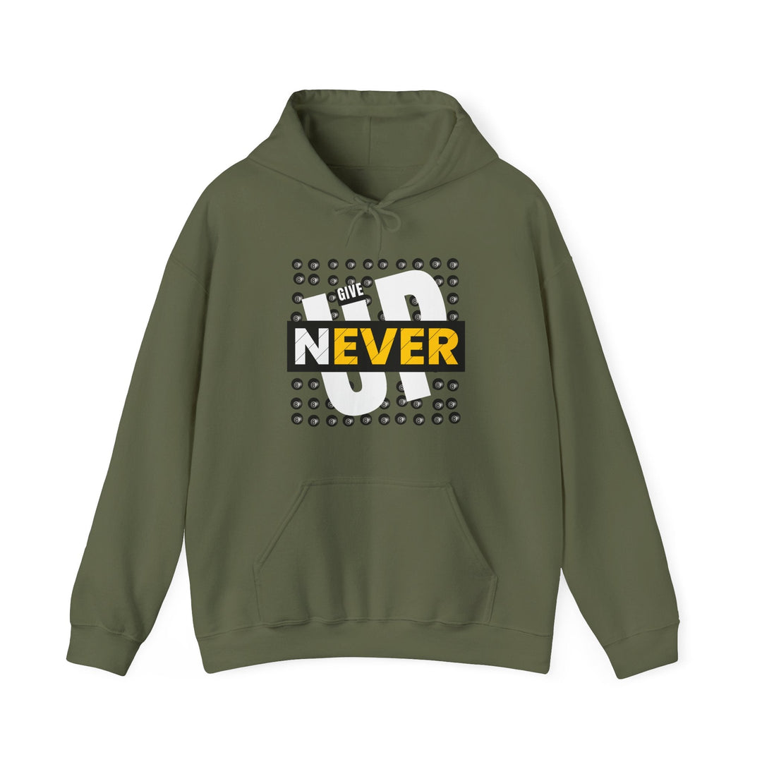 Never Give Up - 8 Ball - Unisex Pullover Hoodie - BFLY BILLIARDS
