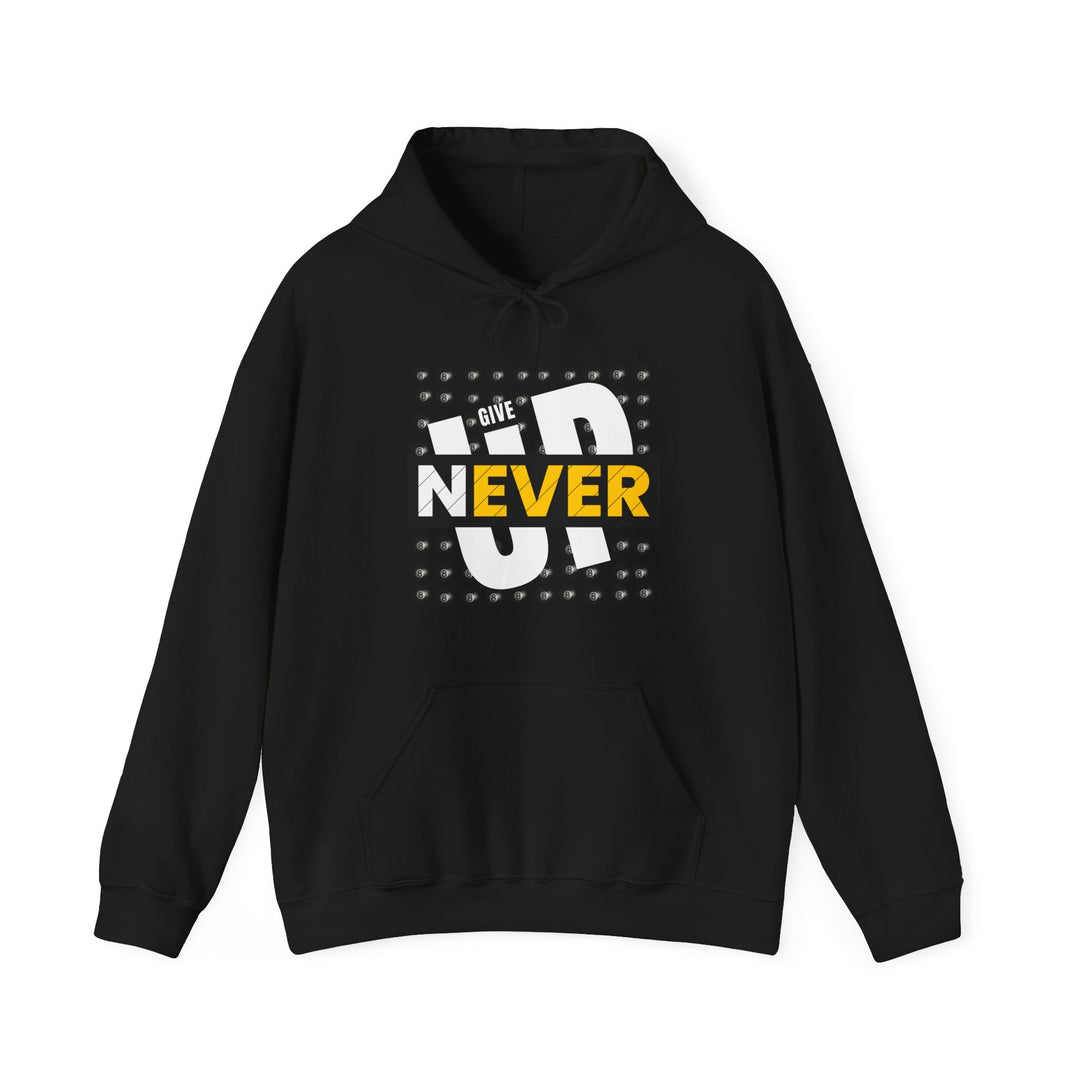 Never Give Up - 8 Ball - Unisex Pullover Hoodie - BFLY BILLIARDS