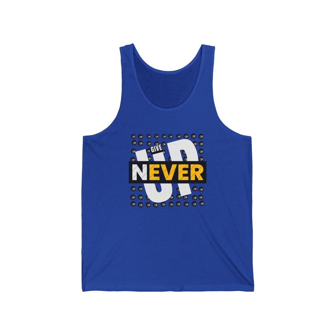 Never Give Up - 8 Ball - Unisex Tank Top - BFLY BILLIARDS