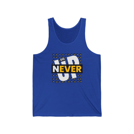 Never Give Up - 8 Ball - Unisex Tank Top - BFLY BILLIARDS