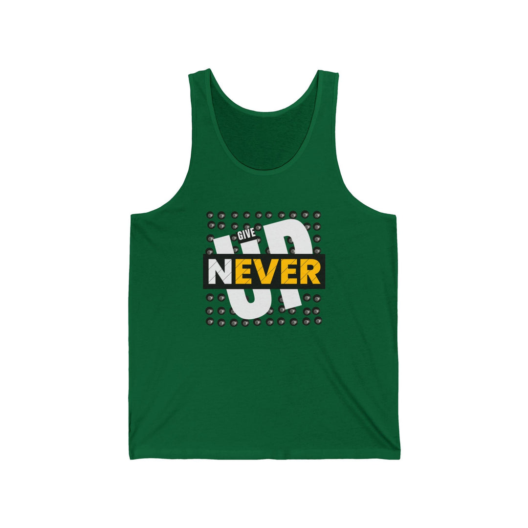 Never Give Up - 8 Ball - Unisex Tank Top - BFLY BILLIARDS