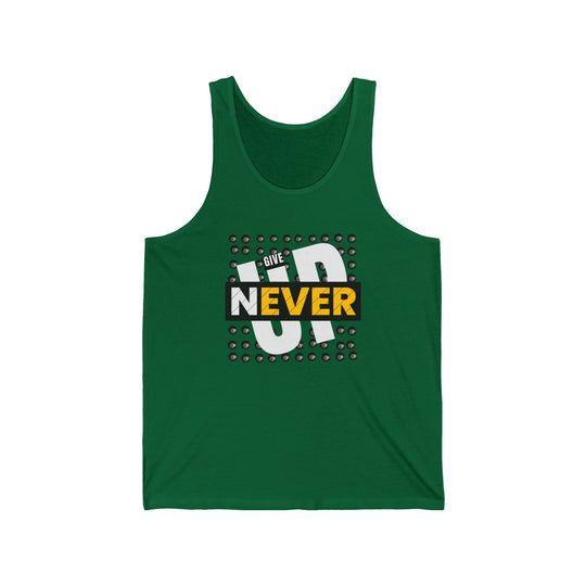 Never Give Up - 8 Ball - Unisex Tank Top - BFLY BILLIARDS