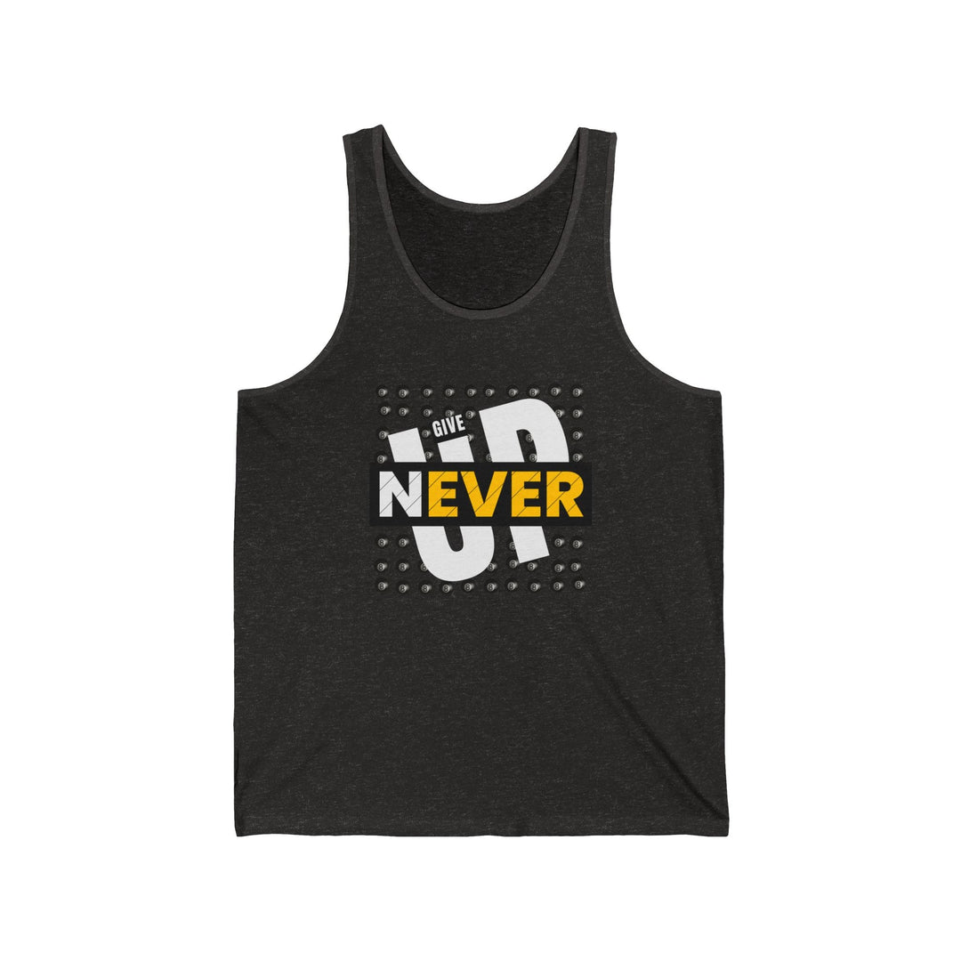 Never Give Up - 8 Ball - Unisex Tank Top - BFLY BILLIARDS