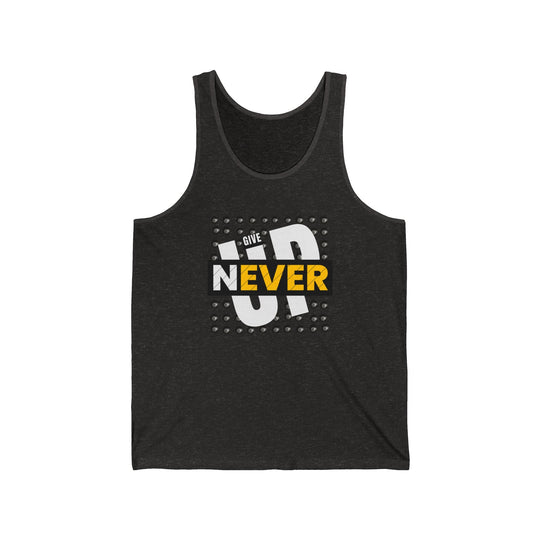 Never Give Up - 8 Ball - Unisex Tank Top - BFLY BILLIARDS