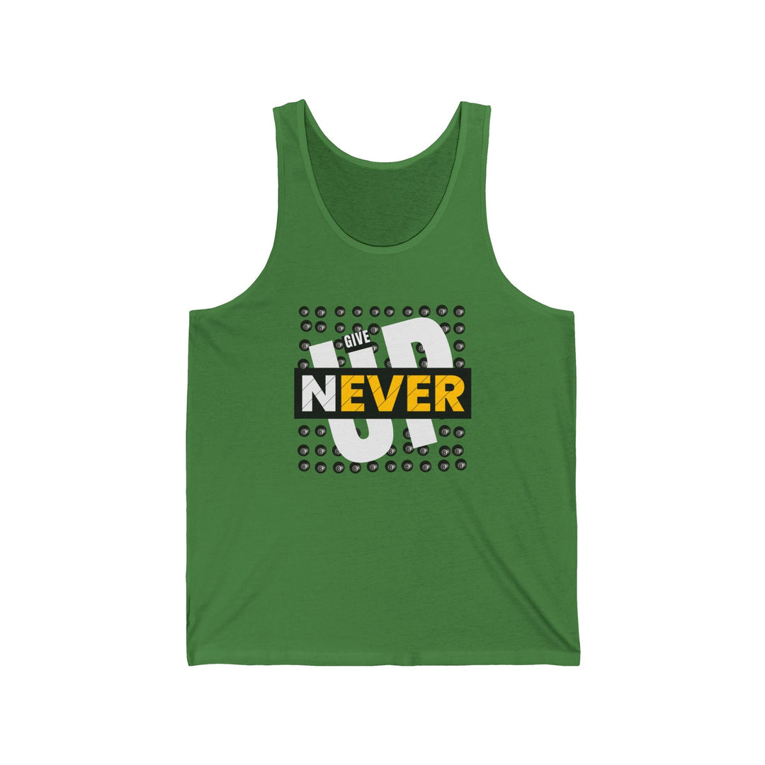 Never Give Up - 8 Ball - Unisex Tank Top - BFLY BILLIARDS