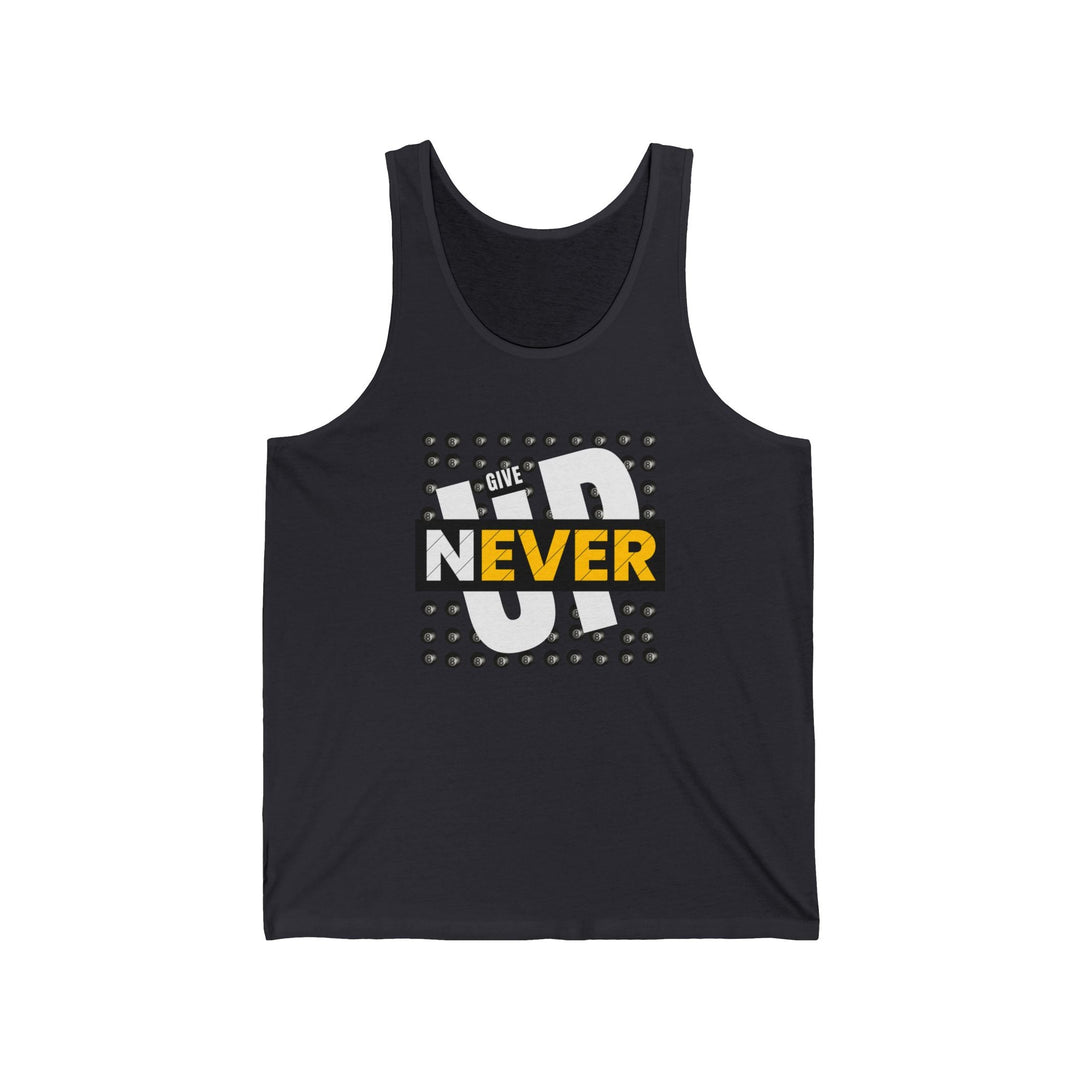 Never Give Up - 8 Ball - Unisex Tank Top - BFLY BILLIARDS
