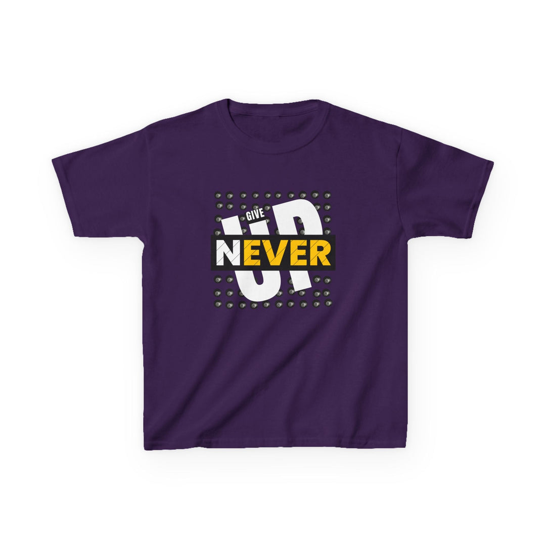 Never Give Up - 8 Ball - Youth Cotton Tee - BFLY BILLIARDS