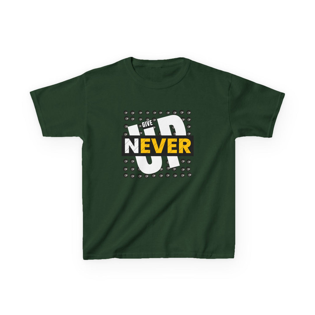 Never Give Up - 8 Ball - Youth Cotton Tee - BFLY BILLIARDS