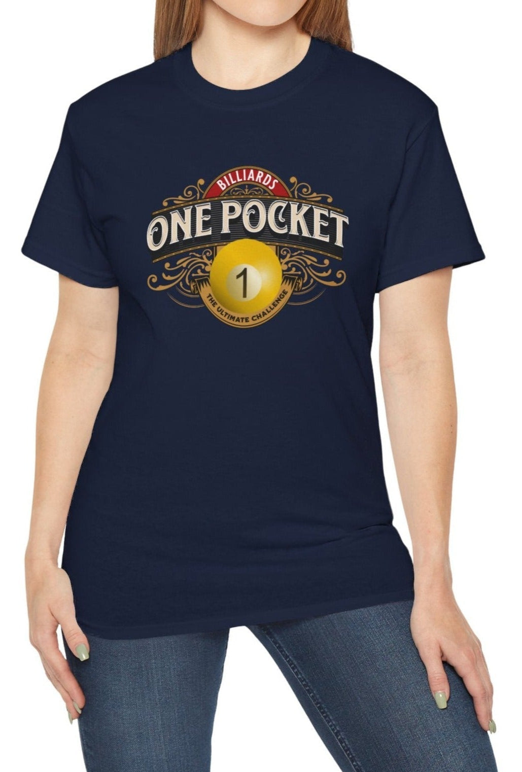 One Pocket Billiards - Unisex Cotton T - Shirt - BFLY BILLIARDS