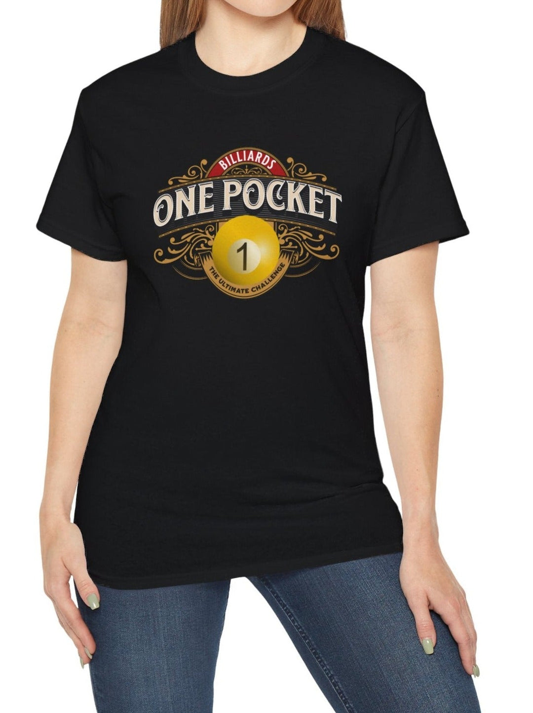 One Pocket Billiards - Unisex Cotton T - Shirt - BFLY BILLIARDS