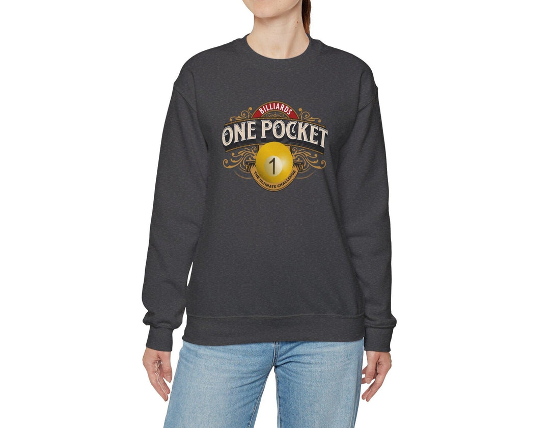 One Pocket Billiards - Unisex Crewneck Sweatshirt - BFLY BILLIARDS
