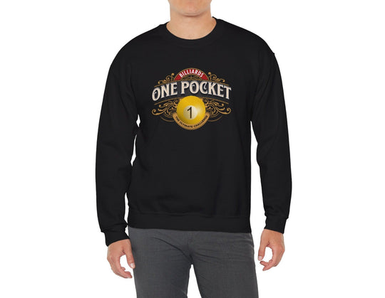One Pocket Billiards - Unisex Crewneck Sweatshirt - BFLY BILLIARDS