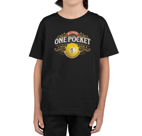 One Pocket Billiards - Youth Cotton Tee - BFLY BILLIARDS