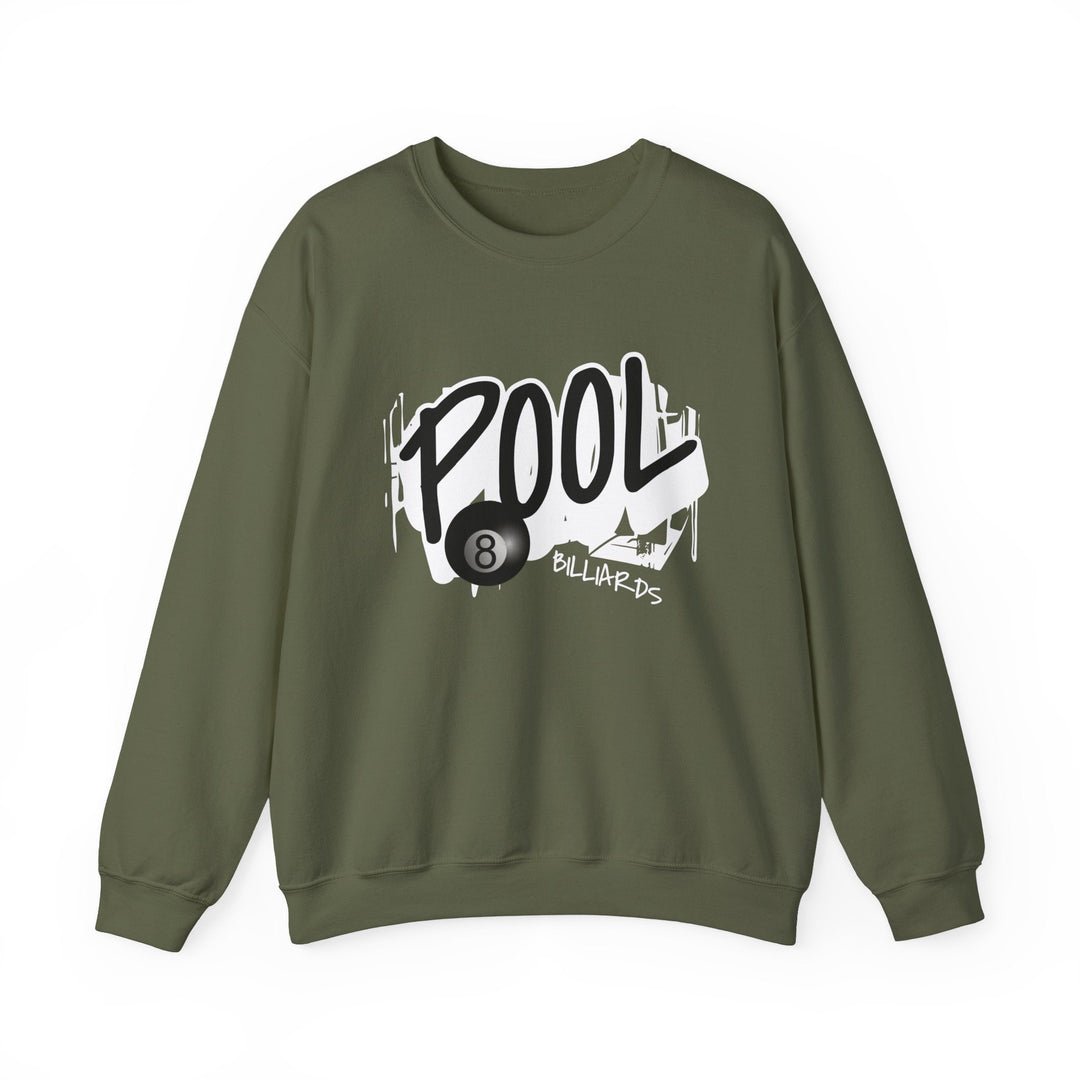 Pool - 8 Ball Billiards Streetwear - Unisex Crewneck Sweatshirt - BFLY BILLIARDS