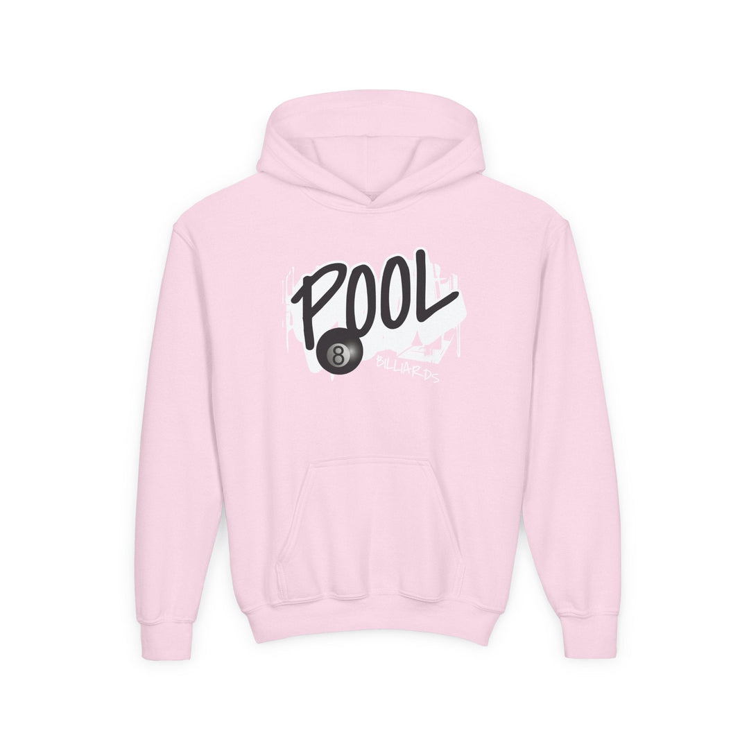 Pool - 8 Ball Billiards Streetwear - Unisex Youth Pullover Hoodie - BFLY BILLIARDS
